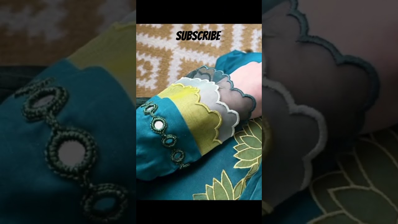 new organza sleeves designs 🥰 for girls 