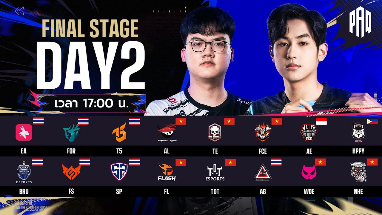 🔴Live สด! 𝐏𝐆𝐒 𝐀𝐏𝐀𝐂 𝐐𝐮𝐚𝐥𝐢𝐟𝐢𝐞𝐫𝐬 𝟐𝟎𝟐𝟓 𝐏𝐡𝐚𝐬𝐞 𝟐 🏆 | FINAL STAGE วันที่ 2