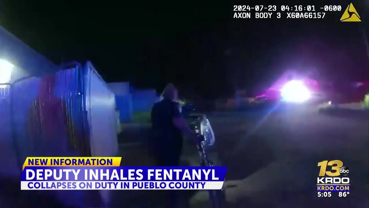 Pueblo County deputy recovering after being exposed to fentanyl - YouTube