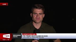 Teen caught in Ohio after shooting Dad on Detroit's west side, fleeing home in family SUV