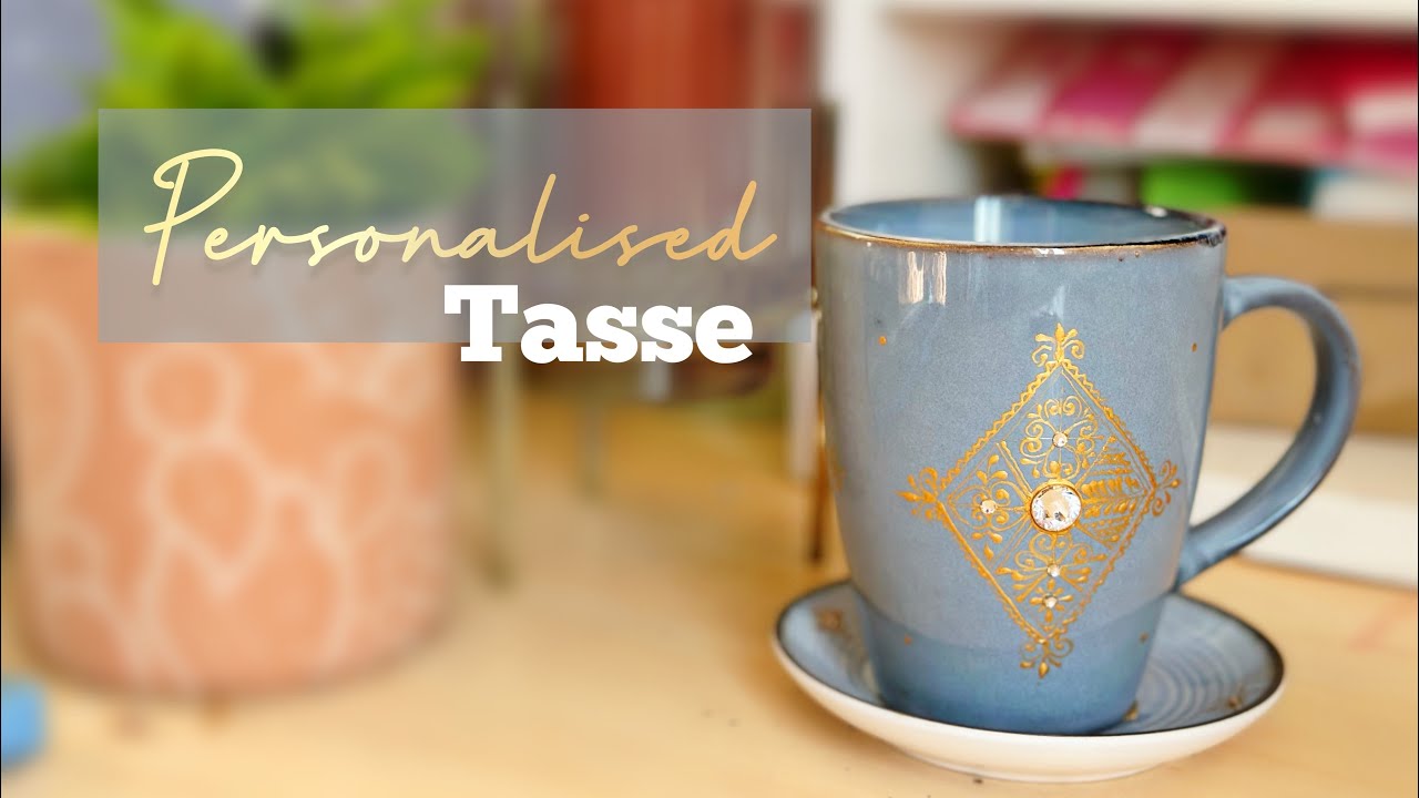 Tasse personnalisée peinture spéciale porcelaine