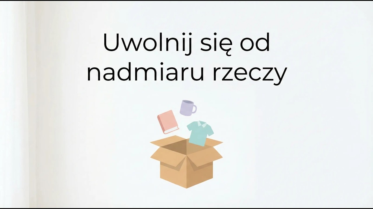 Uwolnij się od nadmiaru rzeczy – minimalizm, który daje wolność