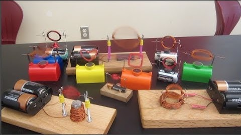 Simple motors experiments //// Homemade Science with Bruce Yeany