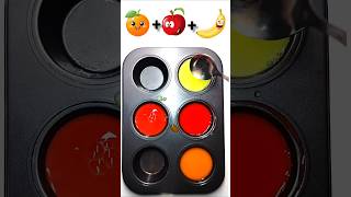 Orangeapplebananawhat Fruits Mixed Colors? I Think Strawberries