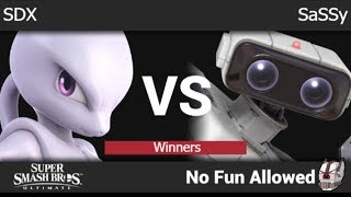 NFA 3 - SDX (Mewtwo) vs SC | SaSSy (ROB) Winners - SSBU