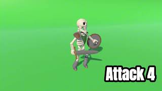 Bigger Stylized Skeleton Animations