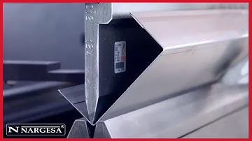 MP3003 CNC PRESS BRAKE NARGESA - TUTORIAL: LEARN HOW TO FOLD METAL SHEET EASILY