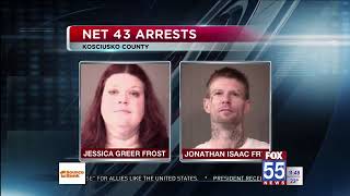 Nurse, inmate at Kosciusko Jail arrested in drug trafficking sting