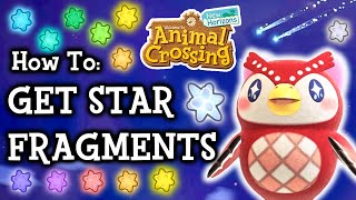 โจ Animal Crossing New Horizons How To Get MORE Star Fragments from Celeste