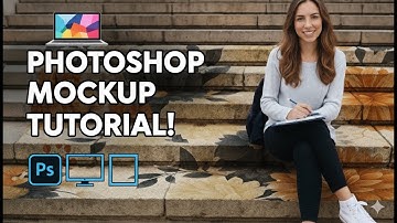 modern graphics design | how to create a mockup in photoshop for beginners!  Mockup