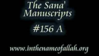 The Sana' Manuscripts Part 156 A