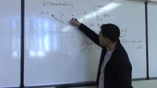 Example problem for differentiability