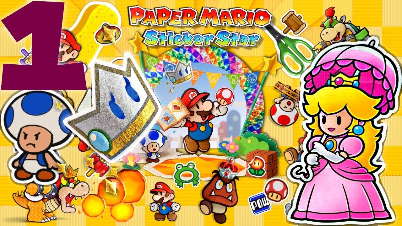 Paper Mario: Sticker Star "Papierkram erledigen!" Let's Play Paper