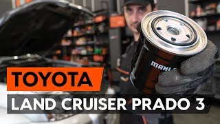 Cómo cambiar Filtros de combustible TOYOTA LAND CRUISER (KDJ12_, GRJ12_) - vídeo guía