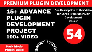 WordPress Premium Plugin Development Tutorials Bangla #54 admin setting section
