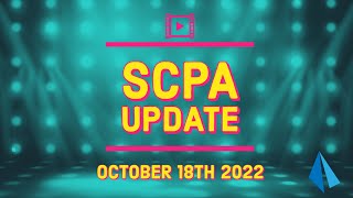 SCPA Update 10-18-22