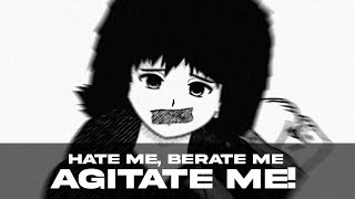 Video thumbnail of "ReneSkunk777MC - Hate Me, Berate Me, Agitate Me! (Official Lyric Video)"