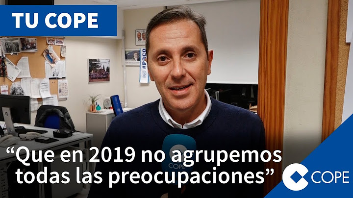 Paco González felicita la Navidad y el año ¿2019?