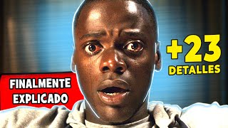 El verdadero significado de ¡HUYE! (23 detalles + explicación + análisis) | GET OUT