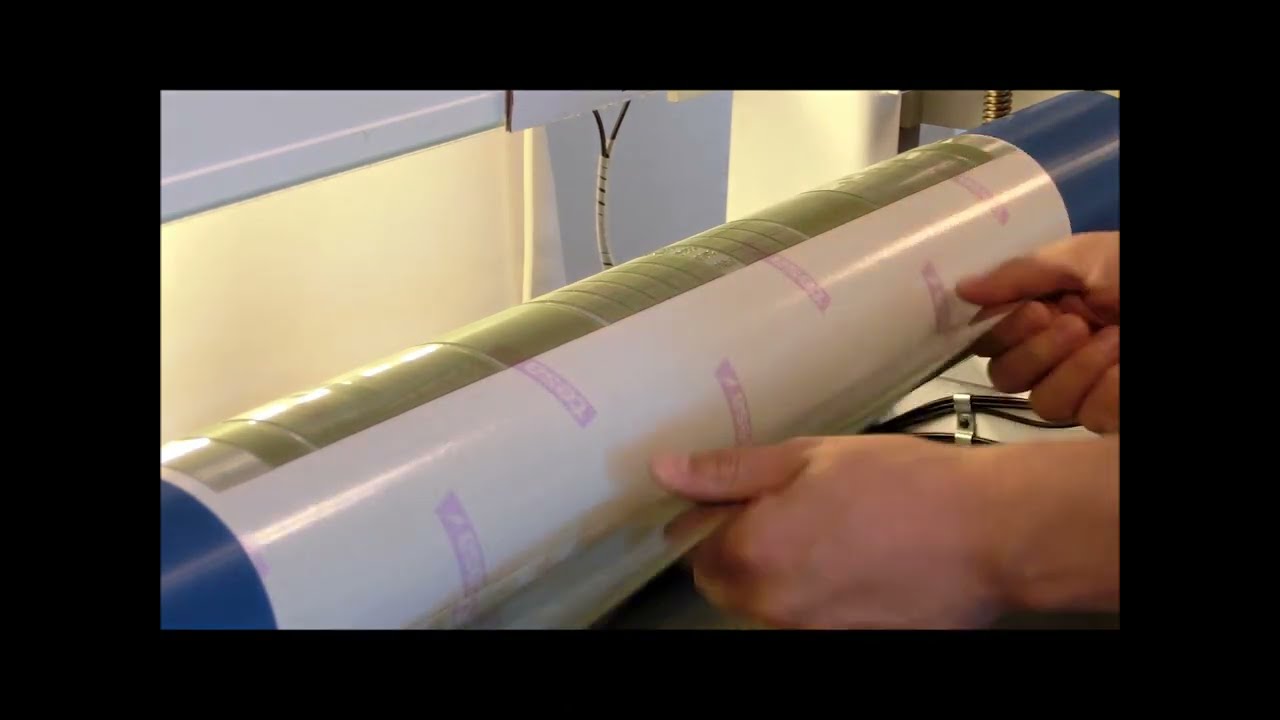 Montaje de placas flexográficas con Tesa Softprint