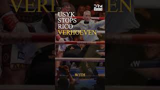 Usyk Stops Rico Verhoeven in 11th Round to Keep WBC Heavyweight Title | DRM Sports | ZO1V