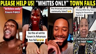 Blacks Laughing Their A**** Off After WHITES ONLY Town Fails