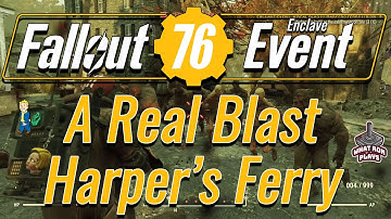 Fallout 76 Enclave Event: A Real Blast - Harper