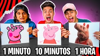 1 Minuto, 10 Minutos E 1 Hora Batalha De Desenhos Parte 3