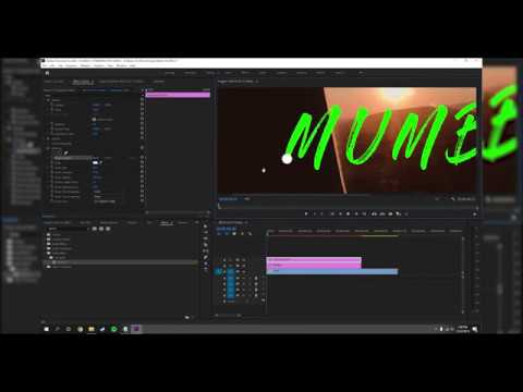 WRITE-ON TEXT EFFECT FOR BEAUTIFUL DESTINATIONS - ADOBE PREMIERE PRO/ AFTER EFFECTS TUTORIAL