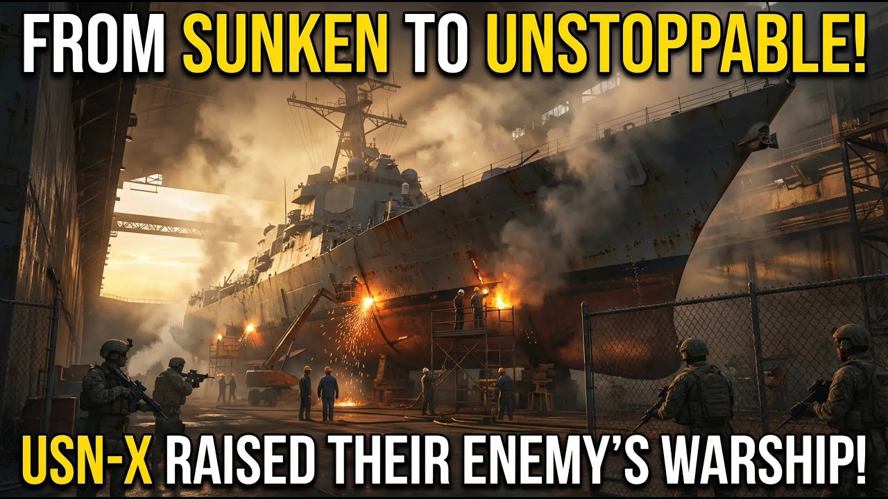 USN-X Sinks Enemy Warship & Raises Our Flag | Epic Naval Recovery Story