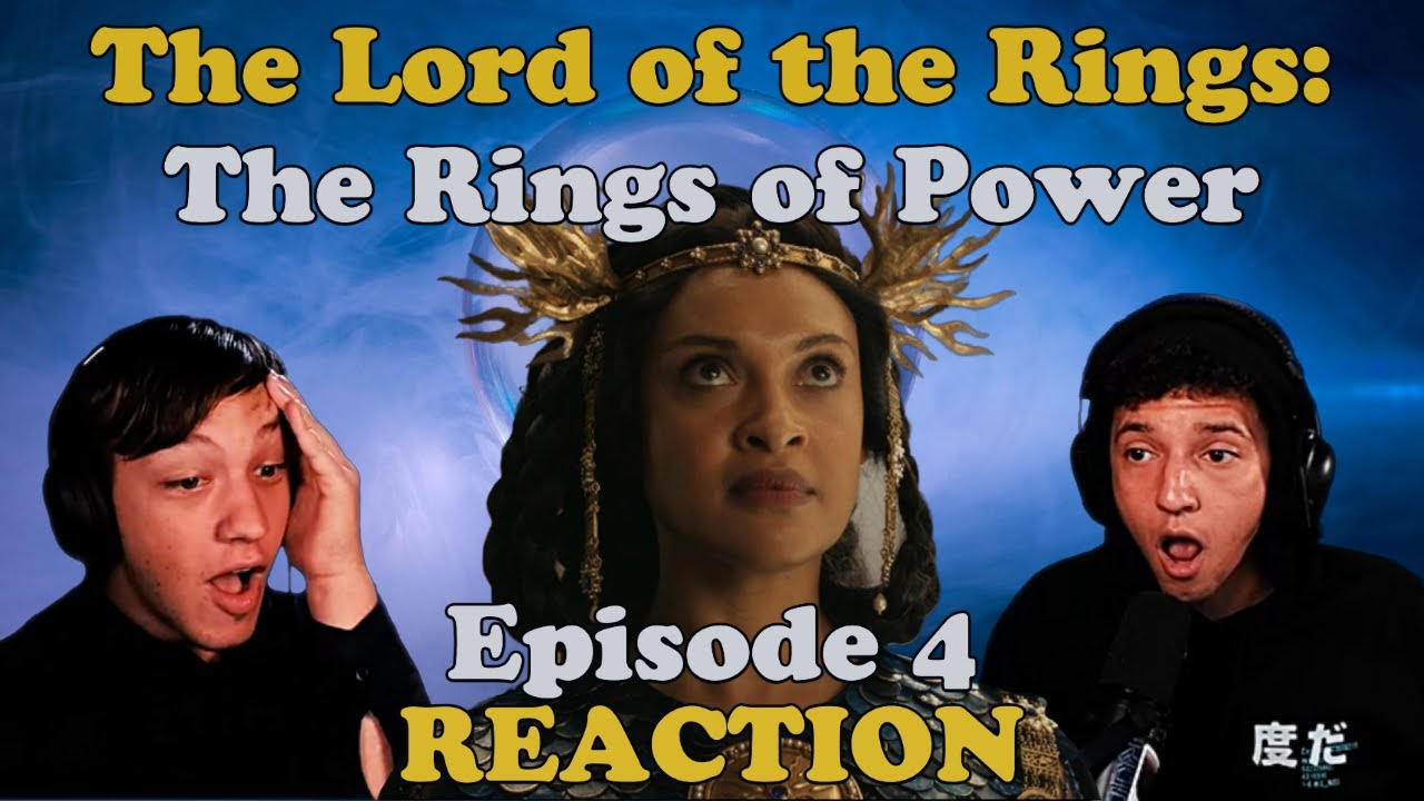The Lord Of The Rings: The Rings of Power Episode 4 "The Great Wave" REACTION!! FIRST TIME WATCHING!