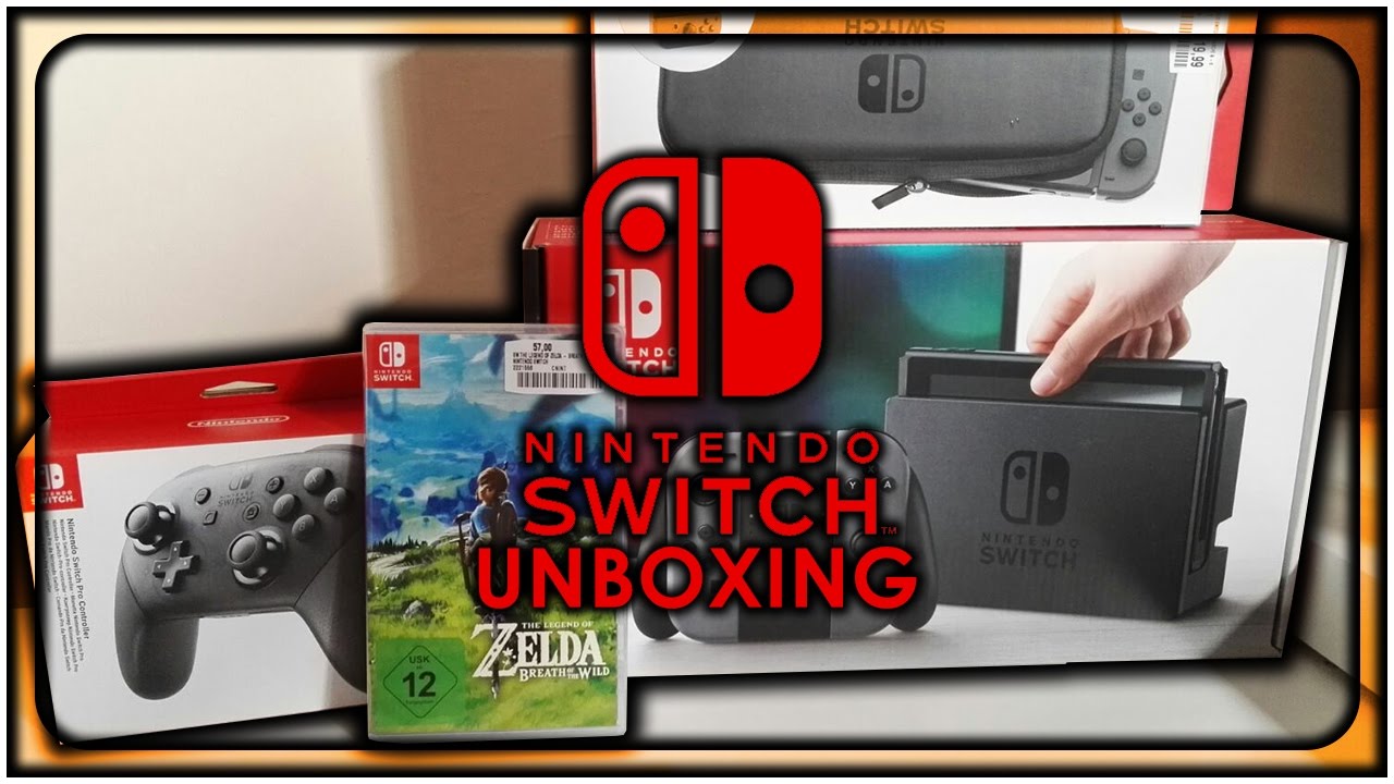 Zelda Breath Of The Wild Tasche Erweitern UNBOXING - Nintendo Switch, Zelda: Breath of the Wild, Switch Pro