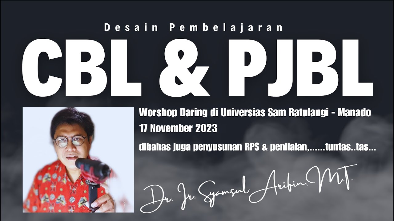 Desain case based learning project based learning dan penyusunan rps