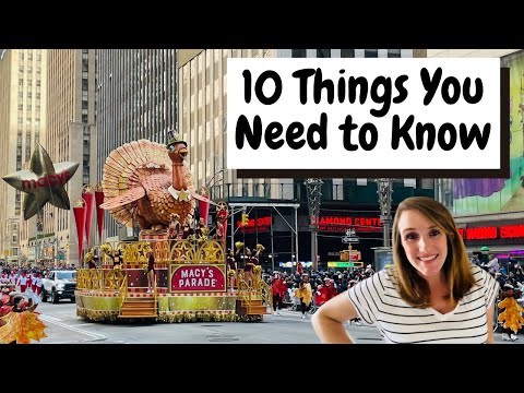 Video: Tips for å se Thanksgiving Day Parade i NYC