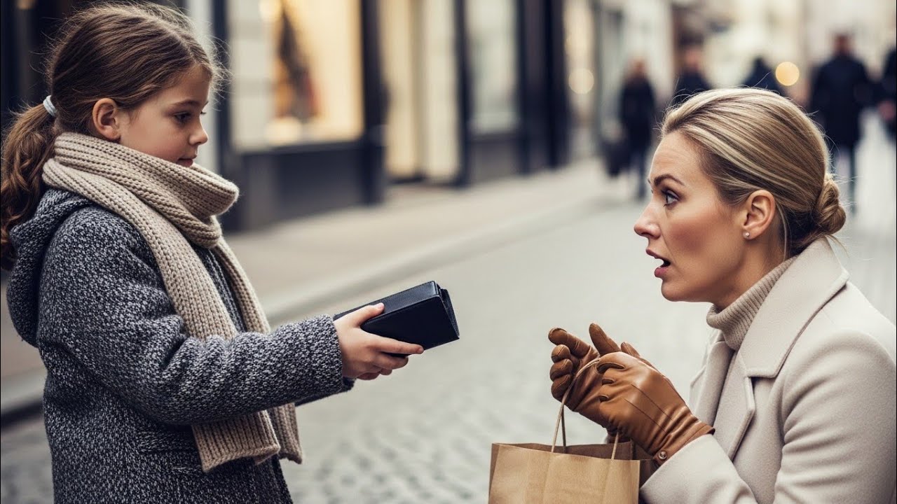 „Gehört das Ihnen?“ – Armes Mädchen Findet Etwas Wertvolles… Die Reaktion der Millionärin Schockier
