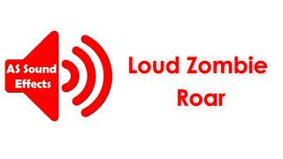 Loud Zombie Roar Sound Effect HD (No Copyright) | AS Sound Effects 2021