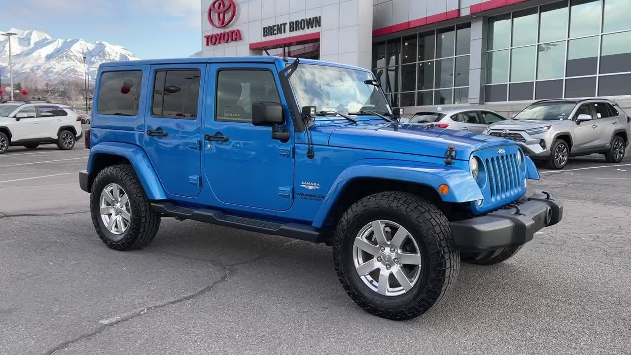 2015 Jeep Wrangler_Unlimited Sahara UT Orem, Provo, Pleasant Grove