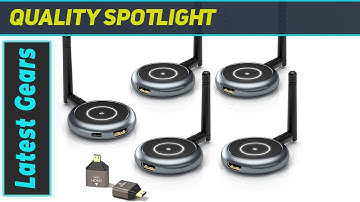AIMIBO Wireless HDMI Transmitter & 4 Receivers: Ultimate Multi-Screen Experience!