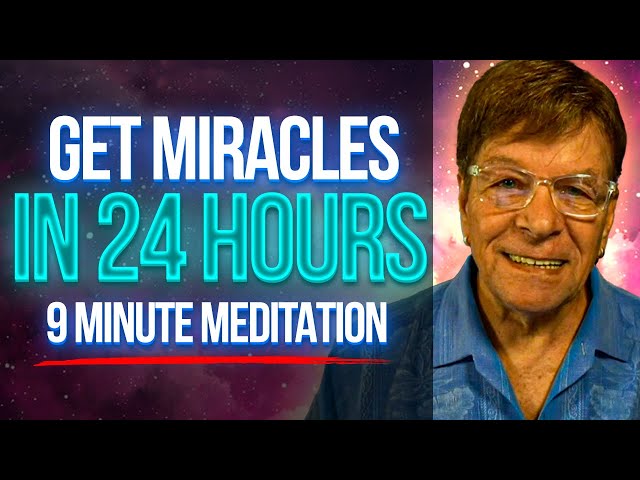 Get Miracles Within 24 Hours After Watching! Shamanic Tapping Meditation Only 9 Minutes class=