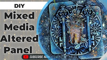 Mixed Media Altered Panel
