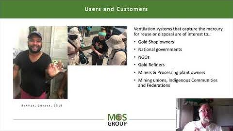Finalist Pitch -- Mercury Capture Systems for ASGM Gold Shops