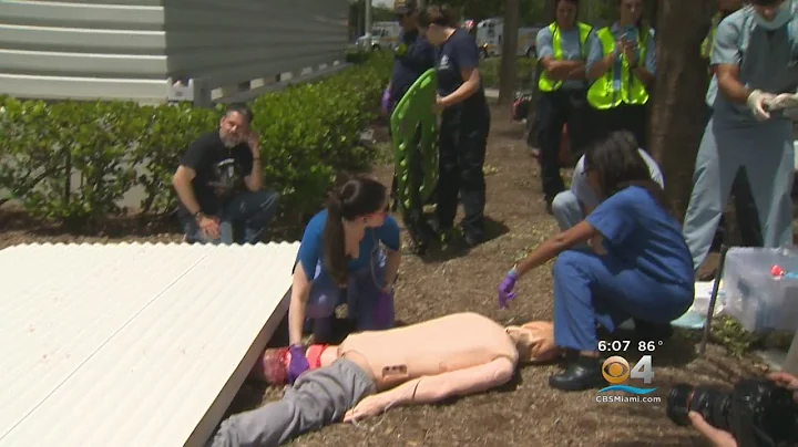 Students, First Responders Hold Mass-Casualty Drill At Broward College