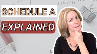That List at the Back of your Trust: What is a Schedule A? General Estate Planning