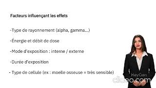 radioprotection: les effets biologiques des rayonnements ionisants