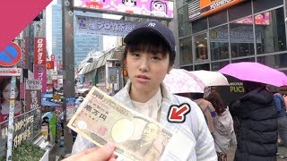 妹に竹下通りで急に1万円渡したらどう使う!?制限時間30分！