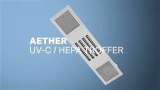 Pierlite Aether - a light fitting that inactivates COVID-19