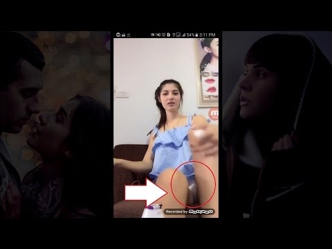Cute Thai Girl Sitting and Chatting on Bigo Live Show