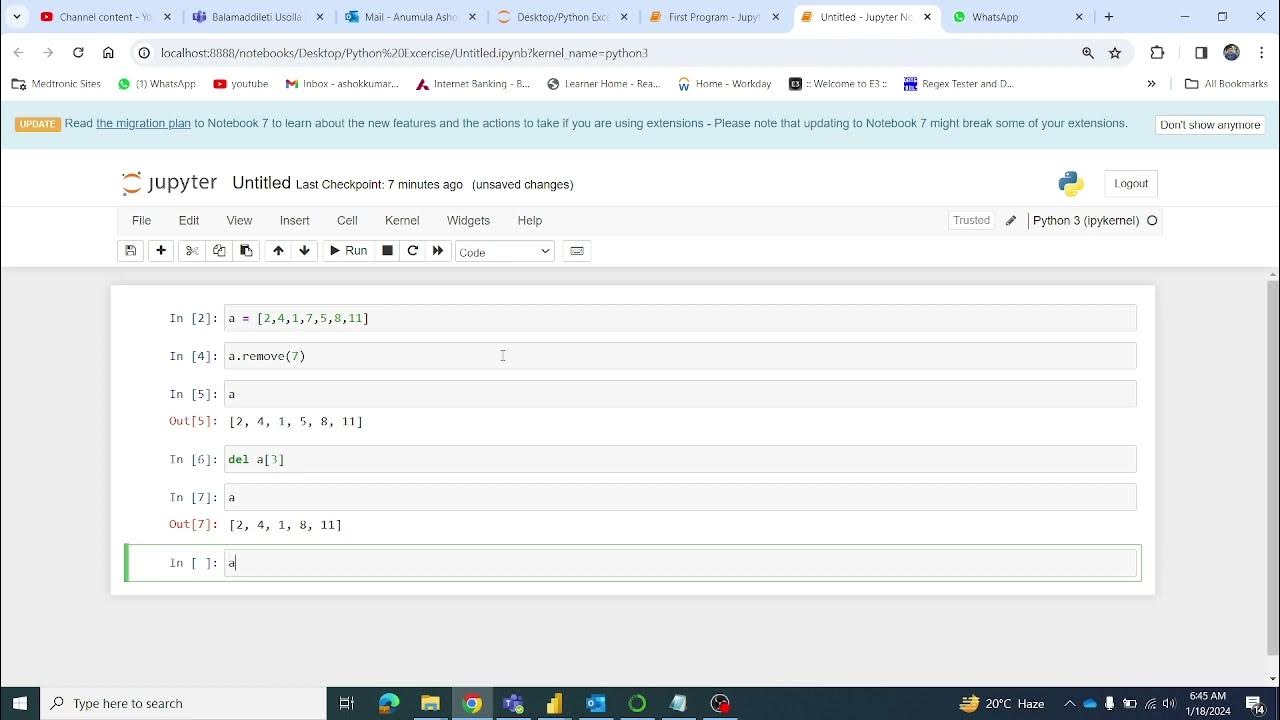 Difference between remove, del and pop in Python - Interview Question ...