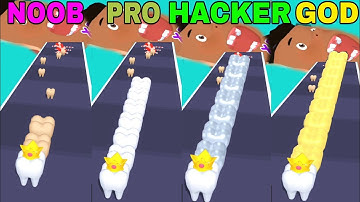 NOOB VS PRO VS HACKER VS GOD in Smile Rush