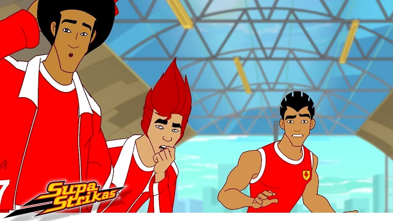 Супа Строка | Тренировка в поезде! | мультфильм про футбол | Supa Strikas Russian